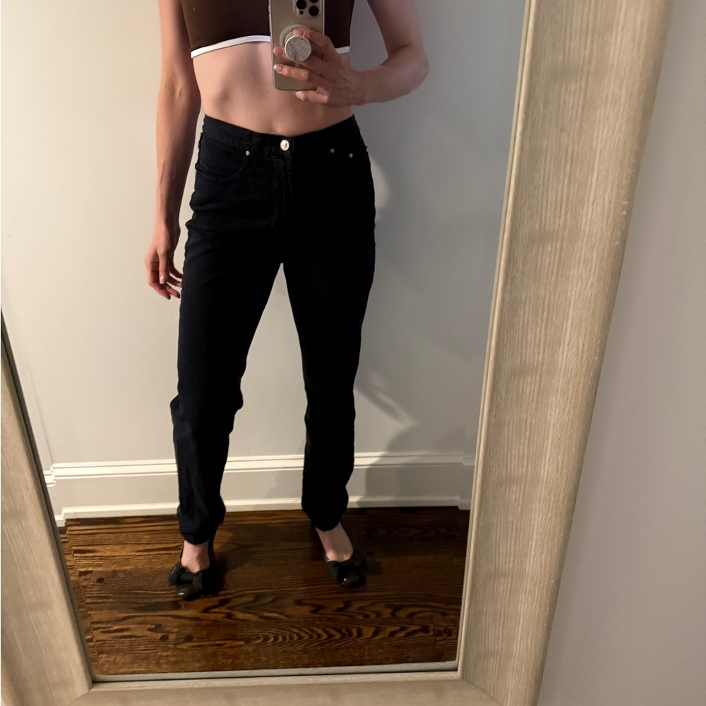 Versace Black Jeans